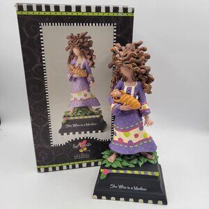 Suzy Toronto She Who Is A Mother Figurine By Suzi Skoglund Wonderful Wacky Woman